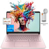 HP Stream 14" Student Laptop with Ultral Light - Intel Quad-Core N4120 Processor - 16GB RAM 320GB Storage (64GB eMMC+256GB MicroSD) - 1 Year Office 365 - Windows 11 Home in S Mode - Pink