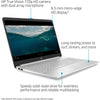HP Laptop, 15.6" HD Touchscreen Display, Intel Core i3-1115G4 Processor, 16GB RAM, 1TB SSD, Intel UHD Graphics, Wi-Fi, Bluetooth, Windows 11 Home in S Mode, Silver, Cefesfy USB Webcam