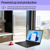 HP Business Laptop, 15.6" HD Display, Intel Pentium N5030 Processor, 16GB RAM, 512GB SSD, Intel UHD Graphics, Wi-Fi, Bluetooth, HDMI, Webcam, Windows 11 Home, Black