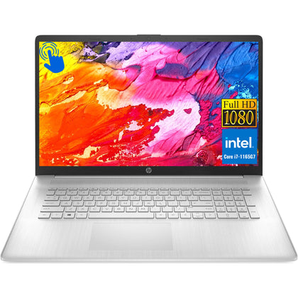 HP Business Laptop, 15.6” FHD IPS Touch Screen Computer, 11th Gen Intel Core i7-1165G7 Processor (Quad-Core), 12GB RAM, 512GB SSD, Intel Iris Xe Graphics, Wi-Fi 5, Bluetooth, Windows 11 Home