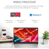 HP Laptop, 14 inch FHD Display, AMD Ryzen 3 Processor, 32GB DDR4 RAM, 1TB PCle SSD, AMD Radeon Graphics, Wi-Fi 5, Bluetooth, Webcam, Windows 11 Home in S Mode, Silver, Bundle Cefesfy USB Webcam