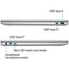 HP 15.6" HD Chromebook, Intel Quad-Core Processor, LPDDR5 8GB RAM, 64GB eMMc, Webcam, Numeric Keyboard Home & Student Laptop, Chrome OS, Natural Silver