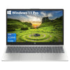 HP 15 Business Laptop, 15.6" Diagonal HD Micro-edge Display, Intel Core i7-1355U, 32GB RAM, 2TB SSD, Intel Iris Xe Graphics, Webcam, Wi-Fi 6, Bluetooth, Numeric Keypad, Windows 11 Pro, Cefesfy USB Hub
