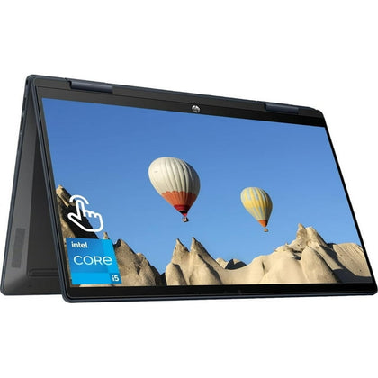 HP Pavilion x360 2-in-1 Laptop, 14 Inch FHD Touchscreen, Intel Core i5 1235U(Beat i7-1195G7), 8GB RAM, 512GB SSD, Intel Iris Xe Graphics, USB Type A&C, Wi-Fi, Windows 11 Home in S Mode
