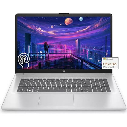 HP Touchscreen Laptop for Student and Business, 17.3