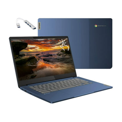 Lenovo Slim 3 Chromebook Laptop, 14