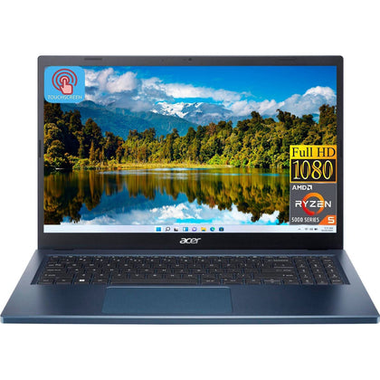 Acer Aspire 3 Laptop, 15.6” FHD IPS Touchscreen Display, AMD Ryzen 5 7520U Processor (Quad-Core), 16GB RAM, 1TB SSD, AMD Radeon Graphics, Windows 11 Home, Bundle With Laptop Stand