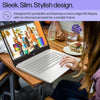 HP Stream Business 14" HD Laptop, Intel Celeron(4-Core) Processor, 4GB RAM, 64GB eMMC, Intel UHD Graphics, Windows 11 Home in S Mode, Cefesfy Multifunctional Brush