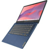 Lenovo Slim 3 Chromebook Laptop, 14" FHD Touchscreen, 4GB Memory, 64GB eMMC, 8-Core MediaTek Kompanio 520 Processor, Wi-Fi 6, Bluetooth, Chrome OS, Abyss Blue