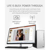 Newest HP Pavilion Desktop PC, AMD Ryzen 3 5300G (Beats i7-10750H), 16GB RAM, 512GB SSD, 1TB HDD, AMD Radeon Graphics, Wired Mouse and Keyboard, Wi-Fi, Bluetooth, Windows 11, Cefesfy Accessories