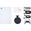 PlayStation_PS5 Gaming Console Digital Version with Extra Galactic Purple Dualsense Controller, Cefesfy