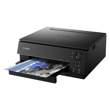 Canon Pixma TS6320 Wireless All-In-One Photo Printer with Copier, Scanner and Mobile Printing, Black, Amazon Dash Replenishment