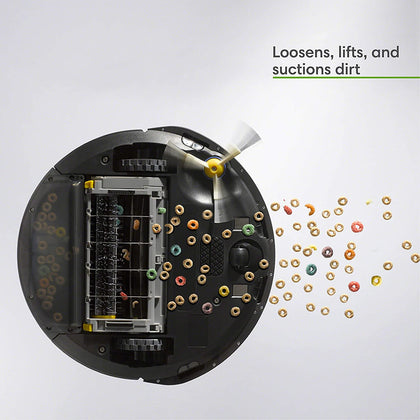 iRobot Roomba 692 Robot Vacuum-Wi-Fi Connectivity, Works with Alexa, Good for Pet Hair, Carpets, Hard Floors, Self-Charging, Charcoal Grey