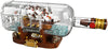 LEGO Ideas Ship in a Bottle 92177 Expert Building Kit, Snap Together Model Ship, Collectible Display Set and Toy for Adults (962 Pieces)