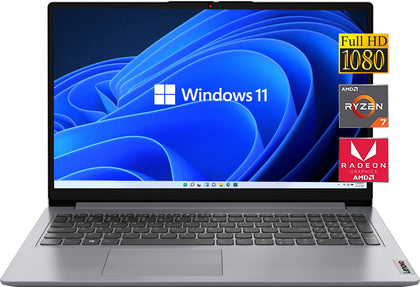 2022 Newest Lenovo Ideapad 15.6 Inch FHD Touchscreen Laptop, AMD Ryzen 7 5700U (8 Core, Up to 4.3 GHz), 24GB RAM, 1TB SSD, Wi-Fi 6, Bluetooth 5, Windows 11 Home