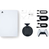 PlayStation_PS5 Gaming Console Disc Version with Extra Galactic Purple Dualsense Controller, Cefesfy