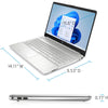2023 Newest HP 15.6 Inch Touchscreen Laptop, 11th Gen Intel i5-1155G7 Processor, 32GB RAM, 1TB PCIe SSD, Intel Iris Xe Graphics, Bluetooth, HDMI, Windows 11 Home in S Mode