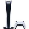 PlayStation_PS5 Gaming Console Digital Version with Extra Galactic Purple Dualsense Controller, Cefesfy