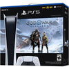 PlayStation_PS5 Video Game Console (Digital Edition) – God of War Ragnarök Bundle –with Extra Galactic Purple Dualsense Controller, Cefesfy
