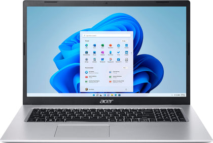 Acer 2022 Newest Aspire 3 Laptop, 17.3 inch HD+ Display, Intel Core i3-1115G4 Processor, 8GB RAM, 256GB SSD, Intel UHD Graphics, Wi-Fi, Bluetooth, Pure Silve, Windows 11 Home