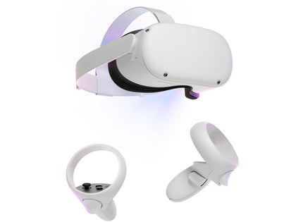 Meta Quest 2 (Oculus), Advanced All-In-One Virtual Reality Headset, 128GB, Bundle with Cefesfy Accessory