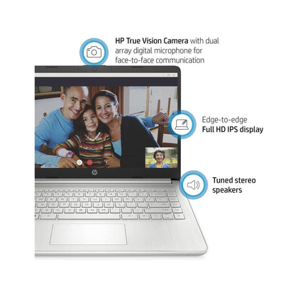 HP 14 inch FHD Display Laptop, AMD Ryzen 3 3250, 32GB RAM, 2TB PCle SSD, AMD Radeon Graphics, WiFi 5, Bluetooth, Webcam, HDMI, Windows 11S, Cefesfy